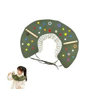 PANGBOER Housse d ' épaule pour Manipulation d ' Oiseaux de Compagnie avec | Fermeture à nouer pour vêtements par-dessus, accessoire d ' entretien vert lavable et réutilisable