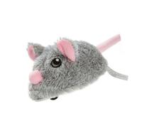 PANGBOER Jouet électrique en peluche qui remue la queue et se déplace au hasard pour stimuler l'instinct chez les chats