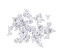 PANGBOER Lot de 100 buses pour pommeau de douche jets de rechange embout rond pour taille ouverture 4 mm Remplacer la partie buses de rechange durables buse en silicone irrigateur