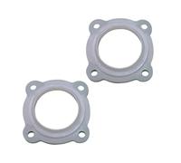 PANGBOER Lot de 2 joints de bride en silicone pour chauffe-eau électrique, joint en caoutchouc, accessoires de tuyau d'eau, bride en silicone