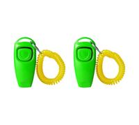 PANGBOER Lot de 2 sifflets de dressage pour chien avec dragonne pour des commandes efficaces et un contrôle du comportement pour l'extérieur et l'intérieur