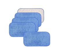 PANGBOER Lot de 5 recharges de serpillères à haute absorption pour serpillère Mr Siga à séchage rapide sans danger pour les animaux de compagnie pour sols et serpillères de rechange en fibre de verre