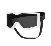 PANGBOER Lunettes de protection pour chien, verres en polycarbonate coupe-vent et confortables, lunettes de soleil ergonomiques pour activités de plein air et aventures