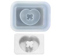 PANGBOER Moule à Pendentif en Forme de nœud Papillon en Forme d ' Ours, en résine, en Silicone, pour, Porte-clés, Pendentif décoratif, mouvant, pour Bricolage, Artisanat, moules à Pendentif en Forme