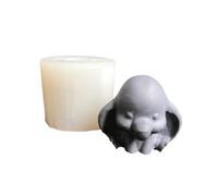 PANGBOER Moules en silicone 3D en forme d'éléphant pour moulage en résine époxy