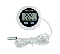 PANGBOER New 2025 Water Temperature Sensors High Reliability Aquariums Thermometers for Aquariums Monitoring LCD Display Digital Temperature Sensors