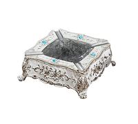 PANGBOER Plateau Cendrier Portable Anti-rouille Support de Table Carré Cuisine Putting Ustensiles Plateau Ensembles