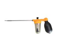 PANGBOER Plumeau et souffleur en acier inoxydable amovible pour nettoyer les espaces restreints Équipement de jardinage Poussières de jardin réglables avec tige Espace de rangement portable