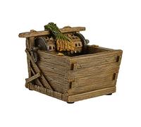 PANGBOER Pot de fleurs en résine en forme de machine à battre pour balcon décoratif pour la maison, le jardin, les petits pots de fleurs