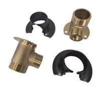 PANGBOER Raccords De Tuyau Siège Robinet À en Surface Joint D'adaptateur Pomme en Cuivre pour Appareils Salle Bain Facile À Installer Adaptateur Système Moderne