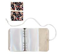 PANGBOER Sac de rangement pour aiguilles circulaires avec 12 pochettes amovibles en PVC avec fermeture éclair pour aiguilles à tricoter