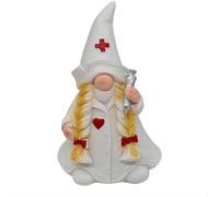 PANGBOER Statuette de nain en résine pour infirmière, nain - Décoration d'hôpital - Pour étudiants, médecins, médecins, nains de médecin - Cadeau d'appréciation