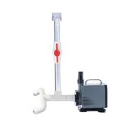 PANGBOER Tube de skimmer pour surfaces d'aquarium - Tuyau pour eau claire - Empêche la graisse - Élimine les pellicules d'huile d'aquarium