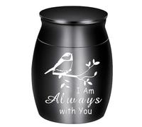 PANGBOER Urne funéraire pour hommage durable et décorations, motif oiseau élégant sculptant des mots doux pour chiens