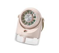 PANGBOER Ventilateur de bureau alimenté par USB - Réglages du vent réglables - Texture ABS - Pour une utilisation en extérieur - Réfrigérateur individuel