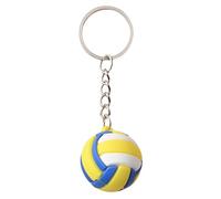 PANGBOER Volleyball Keychains Small And Exquisite Accessories Fashion Key Ornament PVC Texture Suitable For Keys And Various Bags Football Keychain, Volleyball, Taille Unique