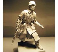 PANGCHENG 1/16 Soldats de la Seconde Guerre Mondiale, Bataille des Ardennes, Parachutistes, Soldat modèle en résine, GK, thème Militaire, ki Non assemblé et Non Peint