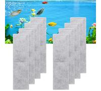 Pangda Lot de 8 tampons filtrants en mousse de carbone compatibles avec la gamme Fluval U4 de filtres internes de rechange compatibles avec la gamme Fluval U4 de filtres sous-marins