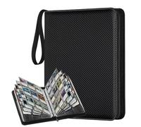pangdapengpeng 50 Pages 900 Pochettes Cartes Classeur Carte, Rangement Carte pour Pokemon, Transparente Album Classeur pour Collection de Photographies (900 Pochettes)