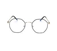 PANGHU Monture de Lunettes en Vintage Lunettes Monture de Lunettes en Rétro Monture de Vue Lentille Transparente Convient pour les hommes et les femmes