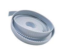 Pangocho Courroie synchrone ouverte 10 mètres T10 courroie de distribution largeur 10/15mm pas 10mm PU avec noyau en acier T10 AT10 ceinture(Width 15mm)