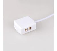 Pangocho Jinchao-Boîte de dérivation Boîte de jonction de projecteur à LED, connecteur séparateur, 1 à 4, 1 à 6, 1 à 12, pour la lumière 3V 12V Basse Tension, Corps Blanc Dispositif de Protection