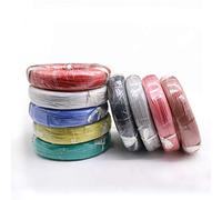 Pangocho Jinchao-Fil de cuivre 1M 14-30AWG UL3239 3KV, Fil Flexible en Silicone Souple Câble d'électricité en cuivre étamé 3000V Accessoires d'équipement (Color : Red, Specification : 16 AWG)