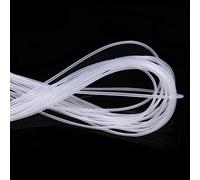 Pangocho Jinchao-Tuyau en Plastique Transparent Tube de Silicone Flexible Transparent, ID 0.5mm x 1mm OD, Tuyau de Caoutchouc d'eau de Boisson Non Toxique Tuyau d'eau Flexible en Plastique