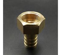 Pangocho Jinchao-Tuyau Laiton 6 8 10 12 14 16 19 25 32mm barbillon en Laiton Tuyau Raccord Adaptateur de tuyauterie, 3/8" 1/2" 3/4" 1" BSP Femelle, raccords de réparation