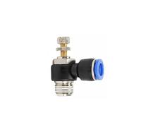 Pangocho Raccord de connecteur d'air pneumatique PB/PLF/SL 4mm 6mm 8mm filetage 1/8 1/4 3/8 1/2 raccords de tuyau raccords rapides de tuyau(OD6mm-3I8,SL)