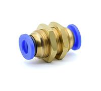 Pangocho Raccord pneumatique tuyau connecteur Tube Air raccords rapides eau pousser dans le raccord de tuyau 4mm 6mm 8mm 10mm 12mm 14mm(PM,10mm)