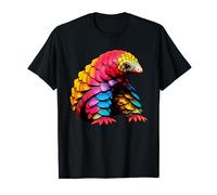 Pangolin coloré, animal écaille, drôle, mignon, protection T-Shirt