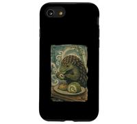 Pangolin Matcha Roll Cake Funny Kawaii Ukiyo Novelty Coque pour iPhone SE (2020) / 7/8