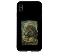 Pangolin Matcha Roll Cake Funny Kawaii Ukiyo Novelty Coque pour iPhone XS Max