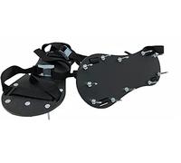 Pangolino - Chaussures à ongles professionnelles - Semelle - Chaussures de chape en nylon de haute qualité (35 mm montées)., Noir