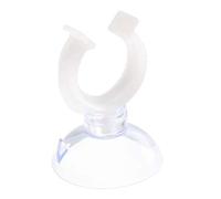 PANGUN 10 Pcs L'Aquarium Fish Tank Ventouse Chauffage Ventouse Clips Titulaires pour Ligne d'air Tube A Oxygene Tuyau Pompe Double Face Ventouses-Blanc 25mm
