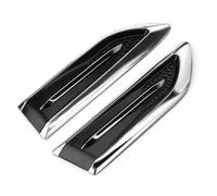 PANGUYN 2 pièces Fausses Prises d'air sur Les Ailes de Voiture pour VW ID.4 AB Bj.2021, ABS Durable, Protection Anti-Rayures, améliore l'apparence