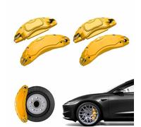 PANGUYN 4 Pièces Couvre-étriers de Frein Alliage D'aluminium pour Chery Arrizo 8 2023 2024 2025, Système de Freinage Décoration Étrier Protecteur,C