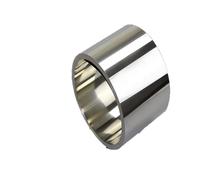Pangyoo 1 mètre de bande d'acier inoxydable feuille d'acier plaque SS304 épaisseur 0,1 mm-0,5 mm largeur 20 mm 50 mm(0.1x50mmx1meter)