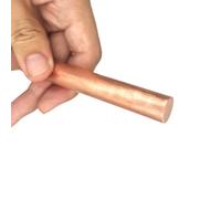 Pangyoo Barres rondes en alliage de tellure et cuivre C14500 de 2 à 45 mm for ressorts de contact et cadres conducteurs(100mm x 11mm)