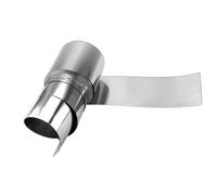 Pangyoo Bobine de plaque à ressort en tôle d'acier inoxydable 304, bande plate en acier, épaisseur 0,01 mm, 1 mm, 1 mètre(25mmx0.5mm)