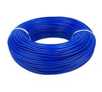 Pangyoo Fil électrique Câble de haut-parleur d'alimentation 220V, fil fin de 0,3 mm2 à 1,5 mm2 de 5 mètres, câble en cuivre nu isolé en PVC, fils électriques LED(Color:BLUE,Size:Square 0.3mm)