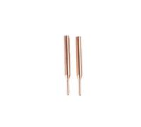 Pangyoo Lot de 2 électrodes de soudage par points en cuivre et alumine, 3 mm x 30 mm x 1,4 mm, for soudeuse par points