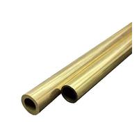 Pangyoo Lot de 2 tubes en laiton de 2,5 mm, 3 mm, 3,5 mm, 4 mm de diamètre, 200 mm, 500 mm de longueur, 0,2 mm, 1 mm d'épaisseur de paroi for une découpe de précision(OD4 x ID3.2mm)