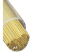Pangyoo Tubes d'électrodes en laiton for perceuse, accessoires de coupe de fil de 100mm de Long, 400 pièces(1.5mm OD)