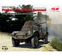 Panhard 178 Amd-35 Command Kit Maquette Plastique 1:35 Icm