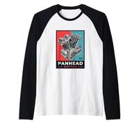 Panhead USA VTwin Engine Speed and Freedom Tampon rétro HD Manche Raglan