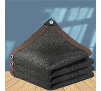 PanHuiWen Voile D'Ombrage Rectangulaire 5x6 Toile Ombrage ImperméAble 3x6 Filet Protection Balcon pour Pergola, Jardin ExtéRieur Noir,6x8m