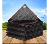 PanHuiWen Voiles D'Ombrage Toile D'Ombrage Toile D'Ombrage pour Serre Voile D Ombrage Impermeable Rectangle pour Jardin Terrasse Camping Noir,4x6m