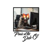 Panic at the Desk-O: Funny notebook